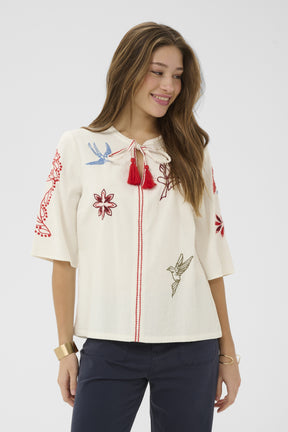 Blouse - Cream - 10614840