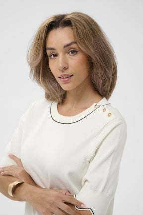 Blouse - Cream - 10614867