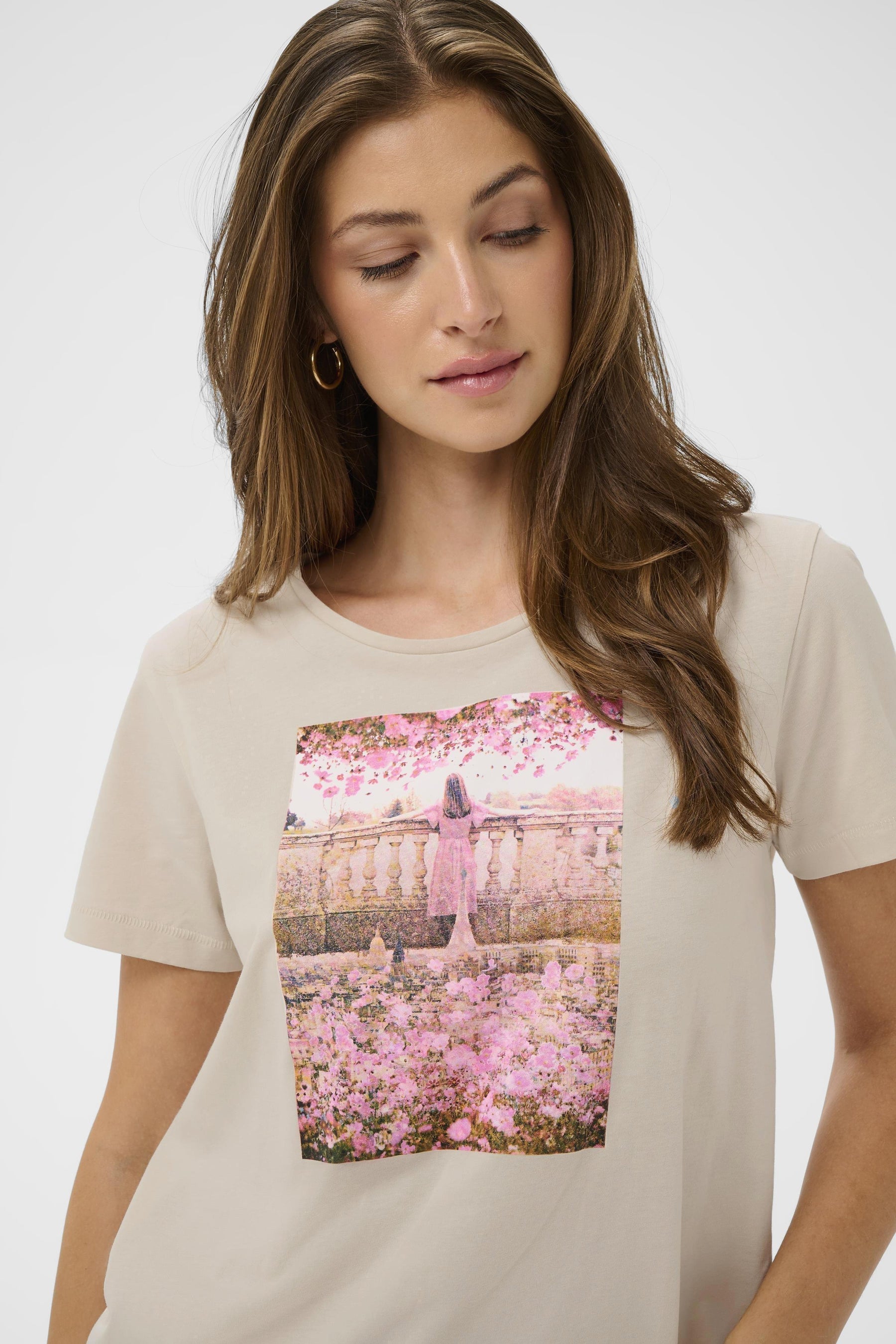 T-Shirt - Cream - 10614869