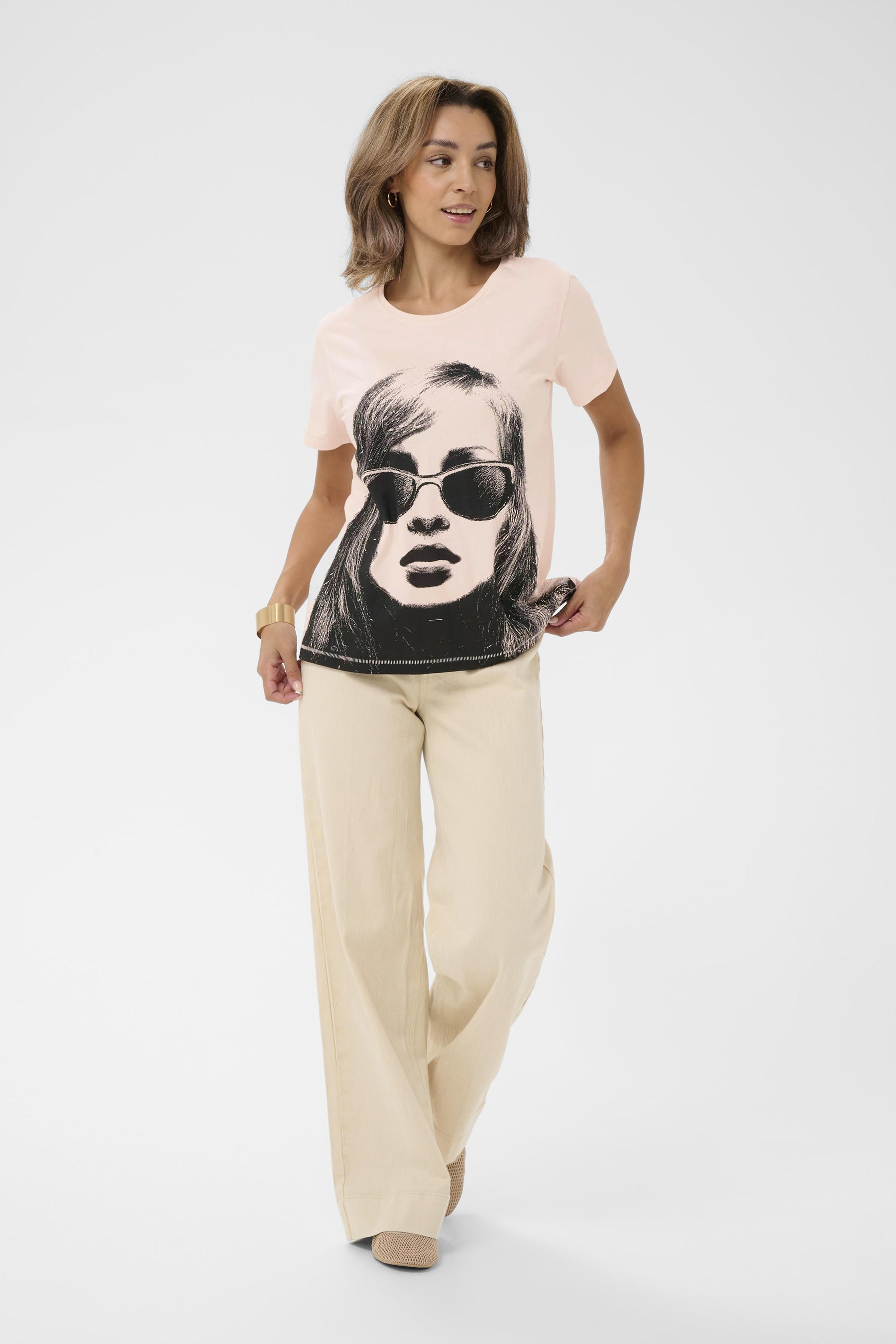 T-Shirt - Cream - 10614869