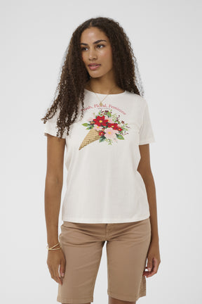 T-Shirt - Cream - 10614869