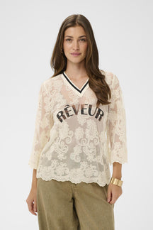 Blouse - Cream - 10614879