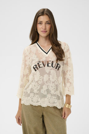 Blouse - Cream - 10614879