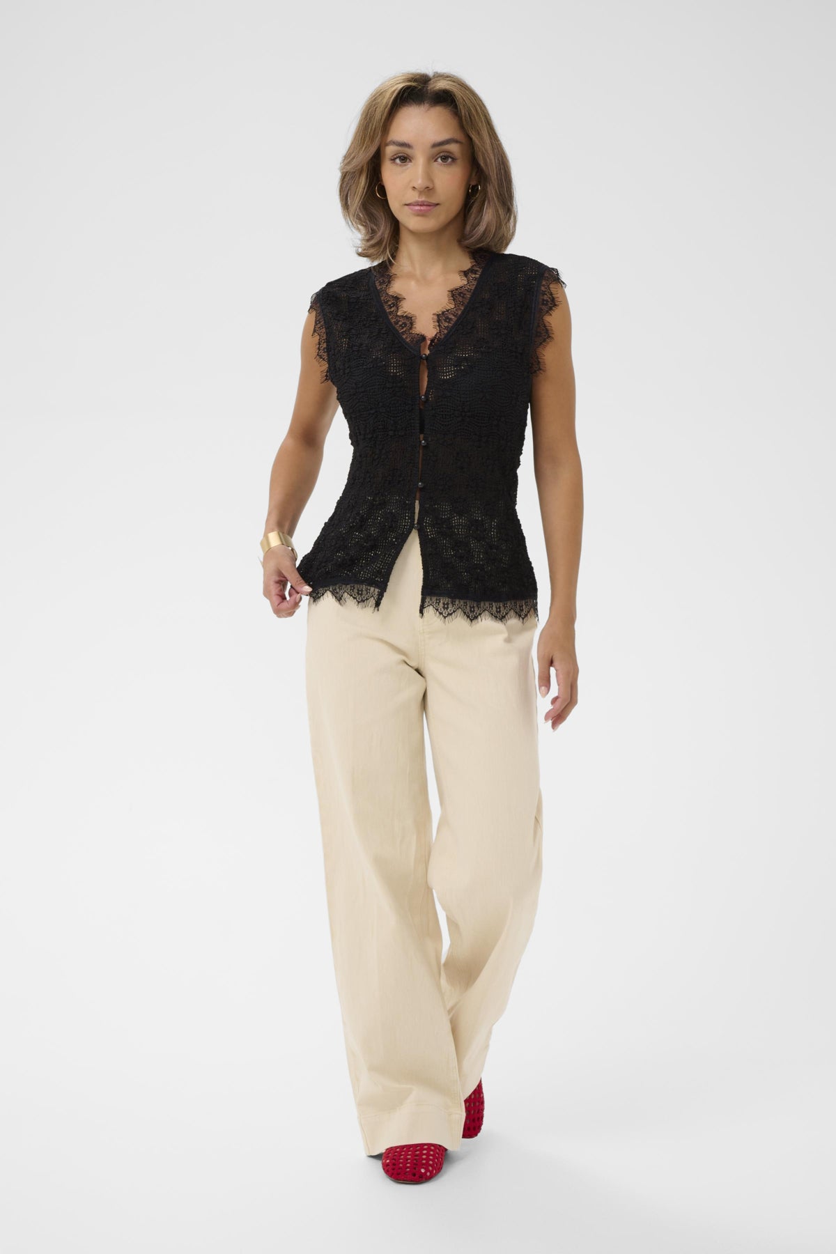 Blouse - Cream - 10614937