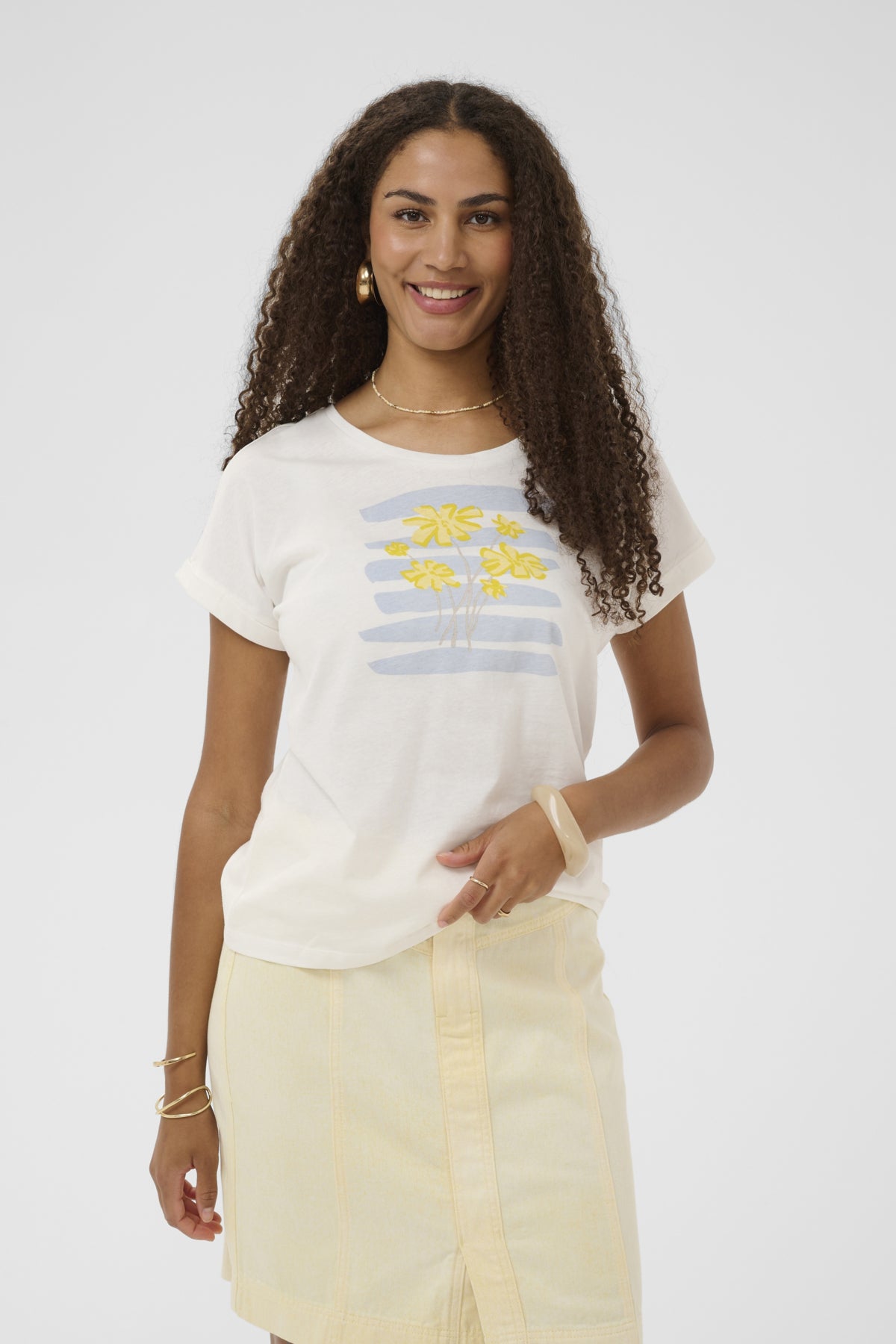 T-Shirt - Cream - 10615062