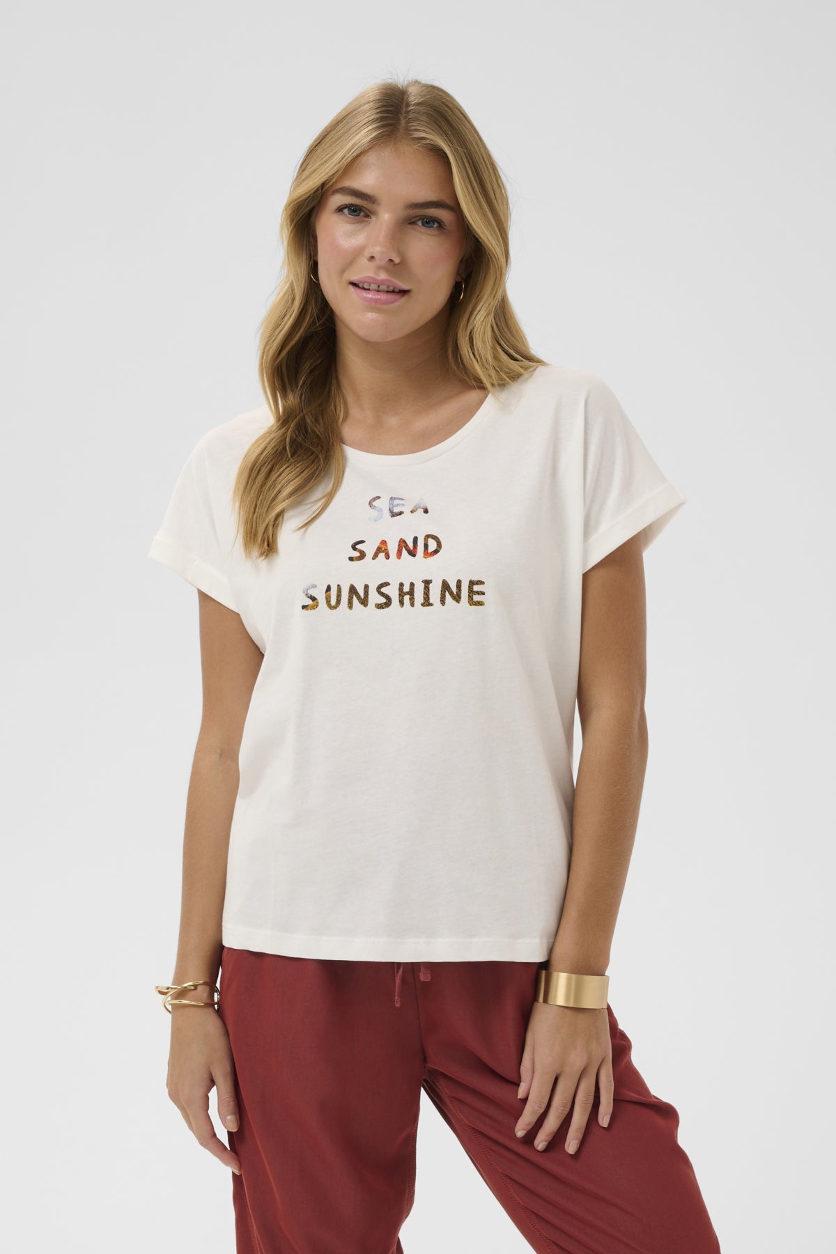 T-Shirt - Cream - 10615062