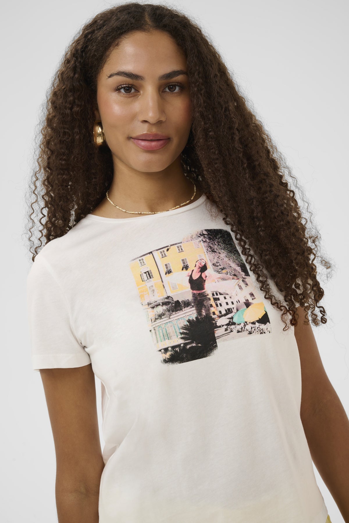 T-Shirt - Cream - 10615085