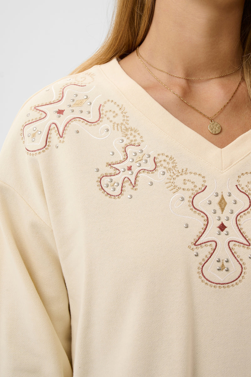 Sweater - Cream - 10615194