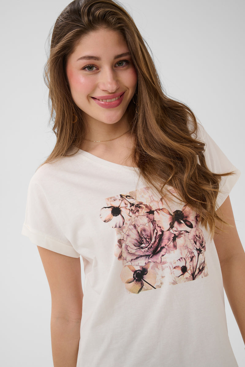 T-Shirt - Cream - 10615232