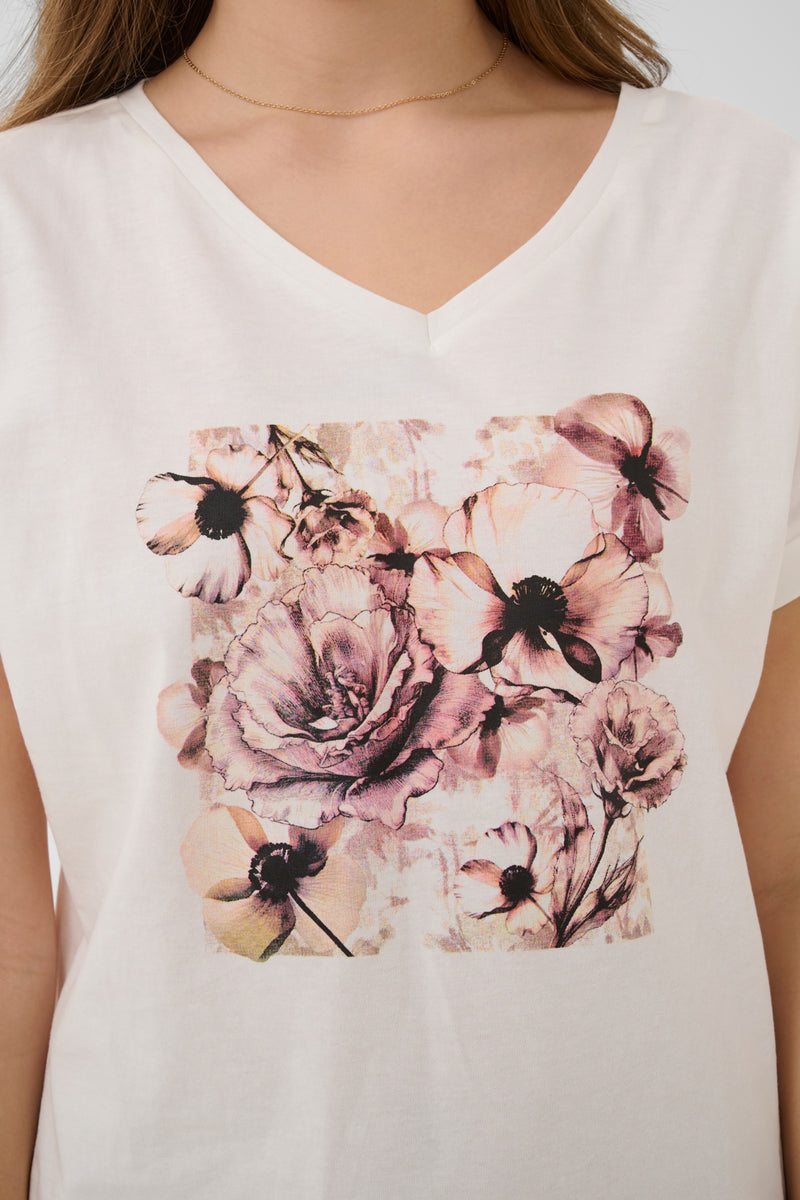 T-Shirt - Cream - 10615232