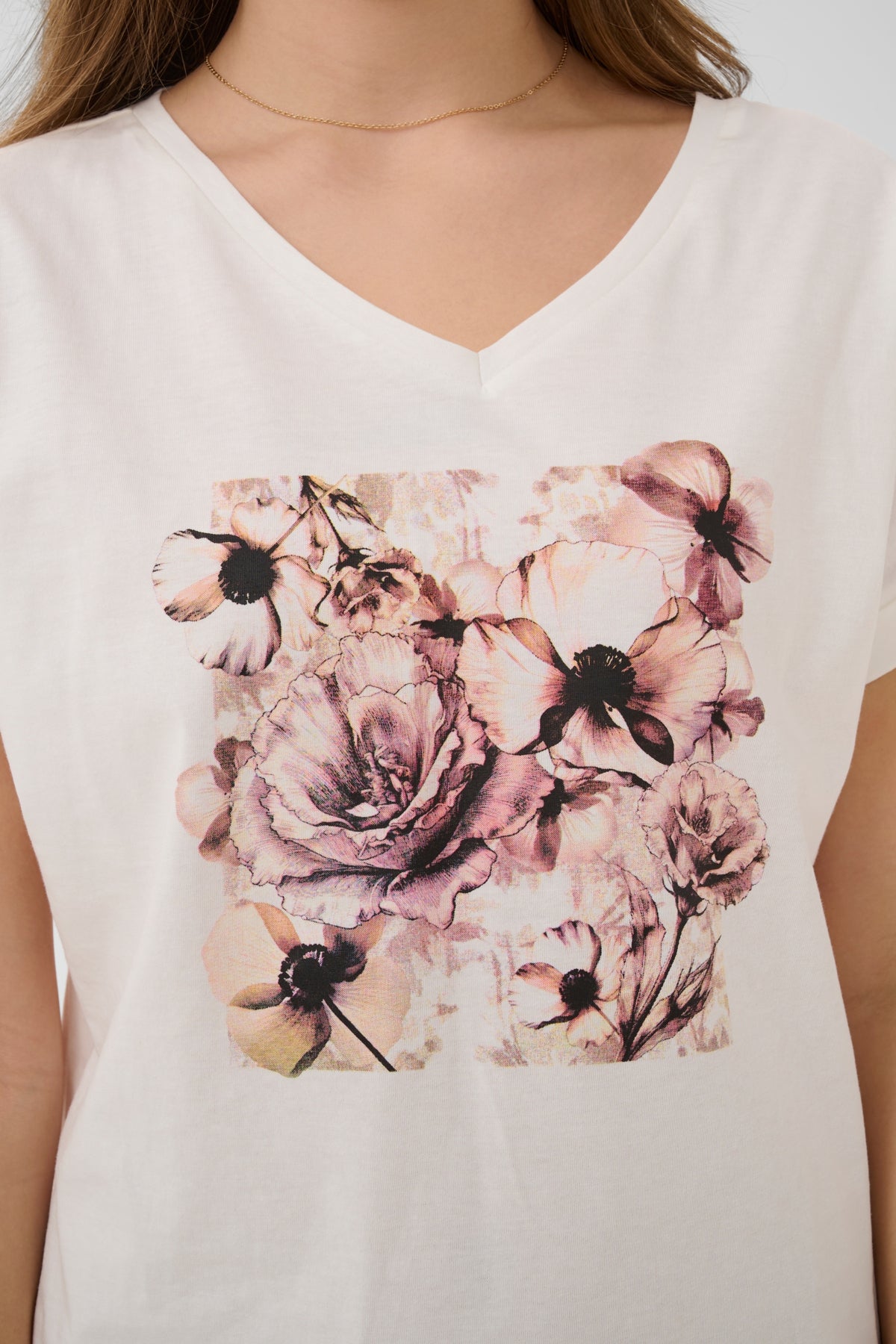 T-Shirt - Cream - 10615232