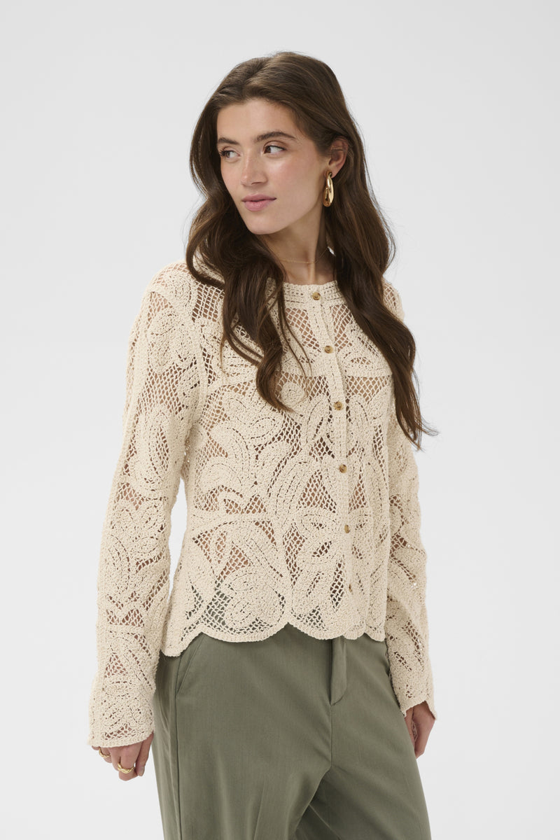 Cardigan - Cream - 10615242