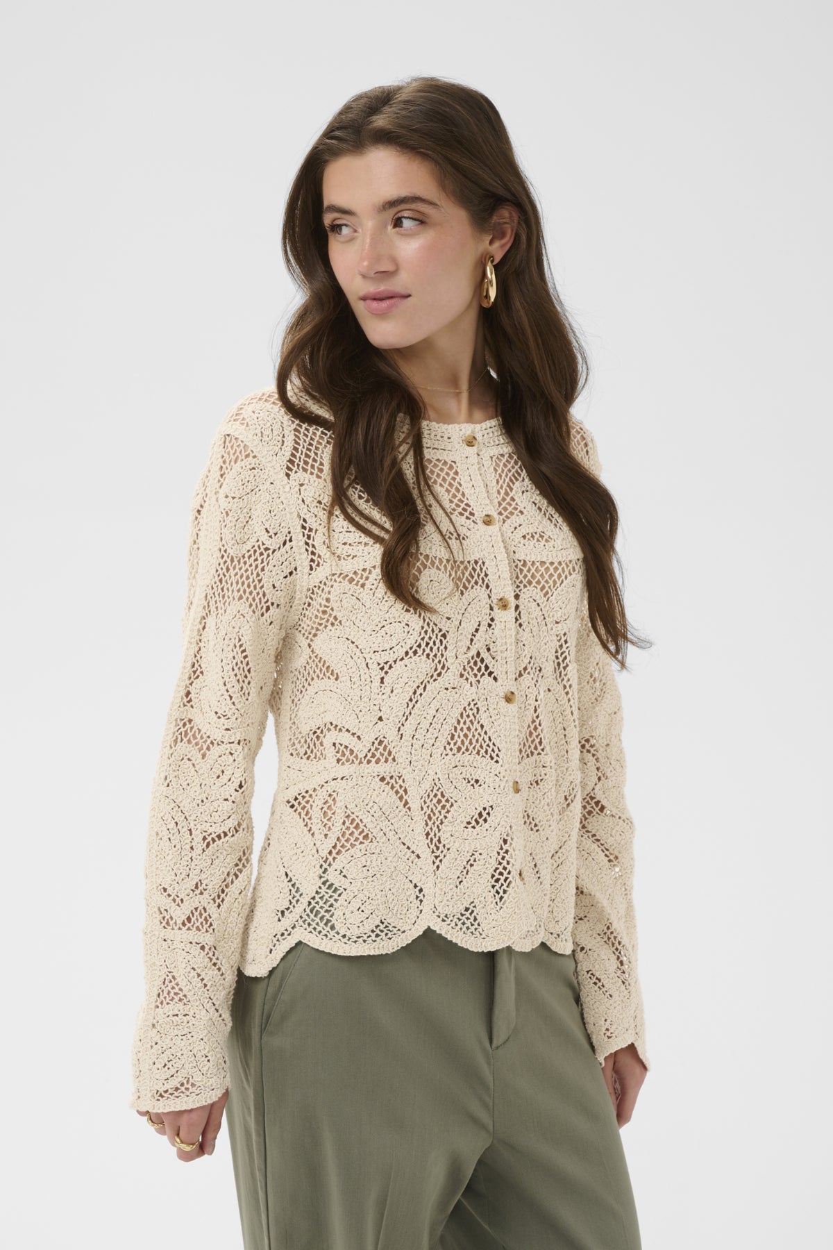 Cardigan - Cream - 10615242