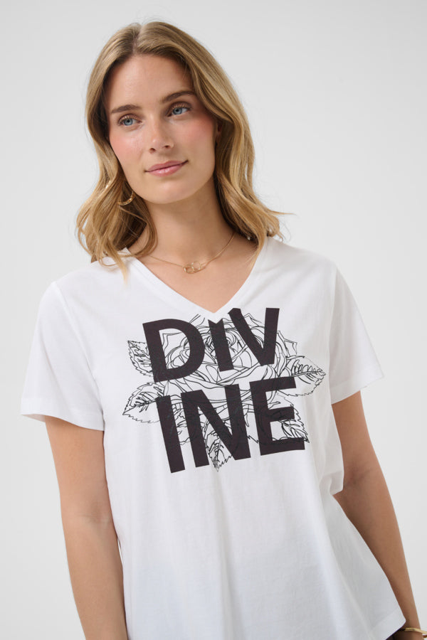 T-Shirt - Cream - 10615422