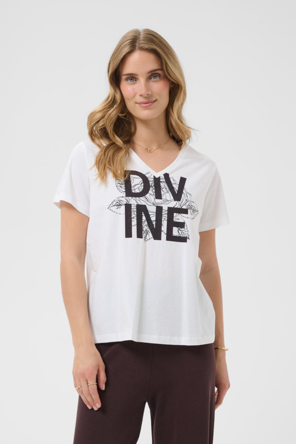 T-Shirt - Cream - 10615422
