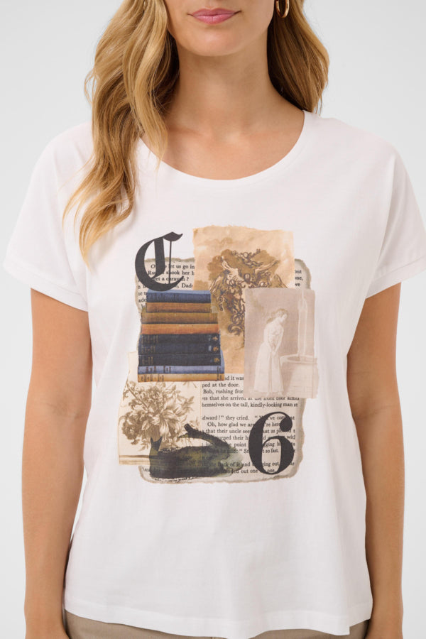 T-Shirt - Cream - 10615425