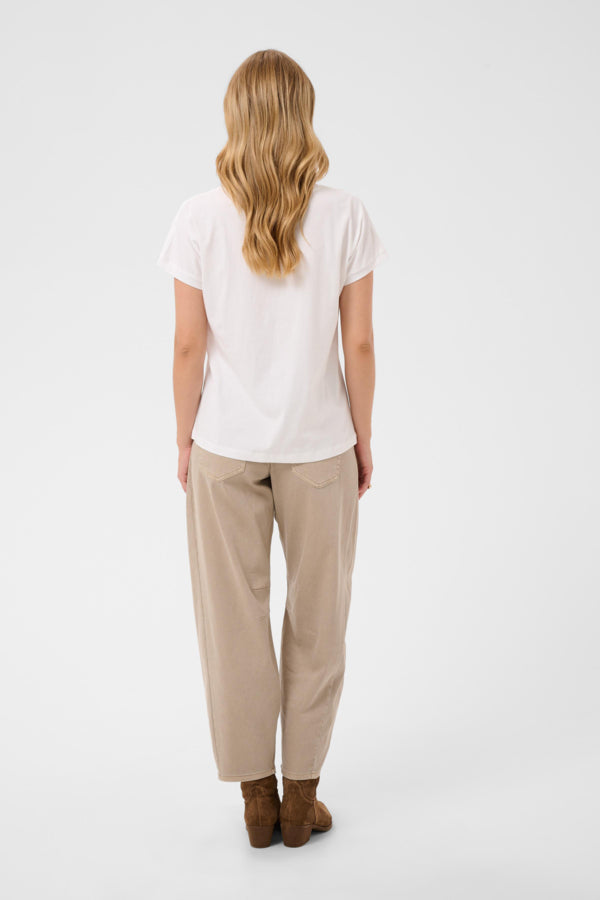 T-Shirt - Cream - 10615425