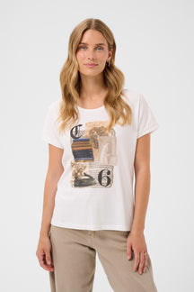 T-Shirt - Cream - 10615425