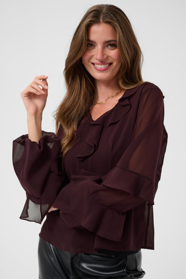 Blouse - Cream - 10615571
