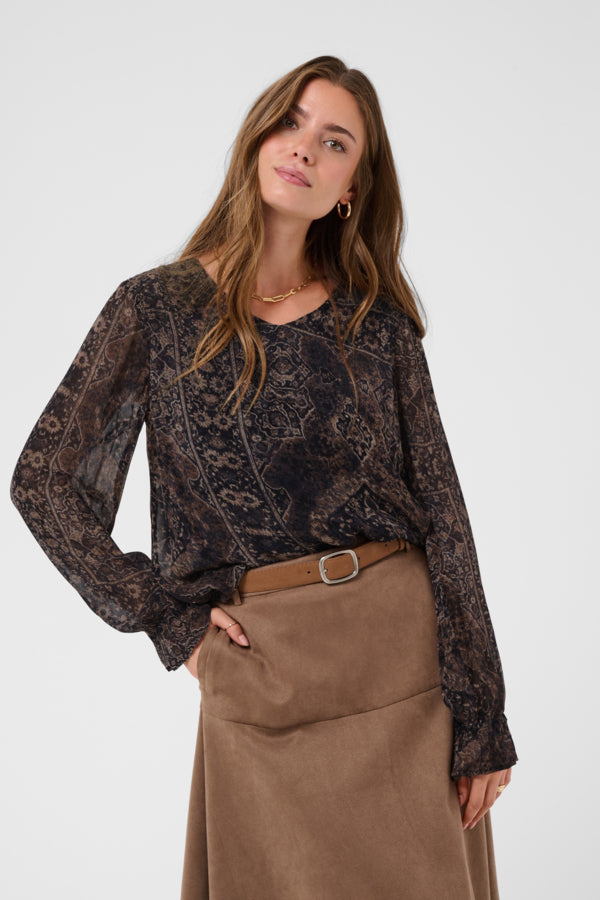 Blouse - Cream - 10615642