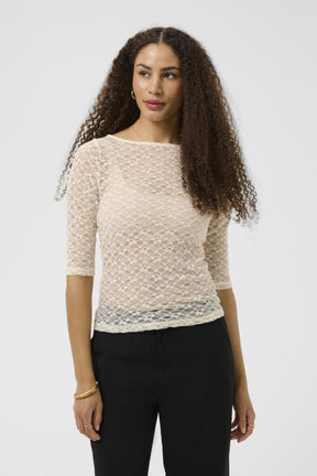 T-Shirt - Cream - 10615734