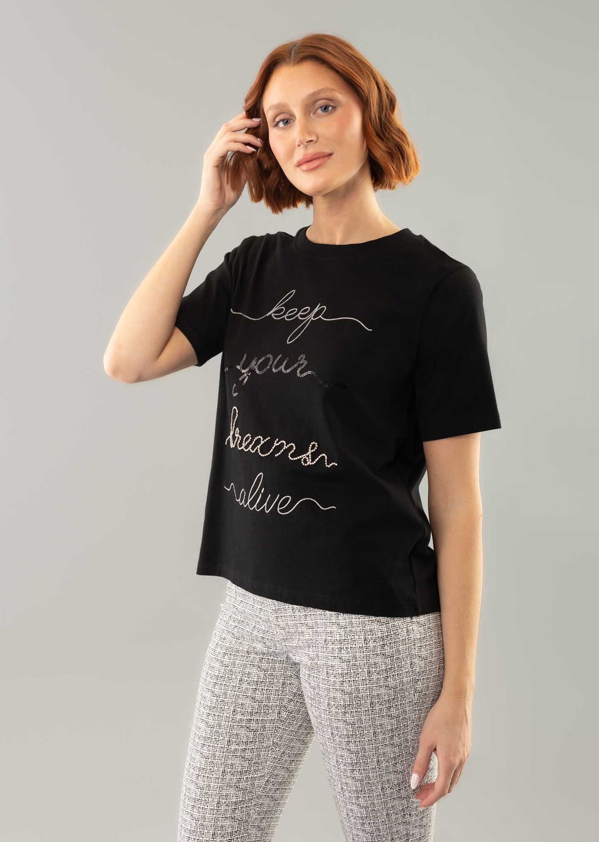 Lisette T-shirt L 1158434-BLACK