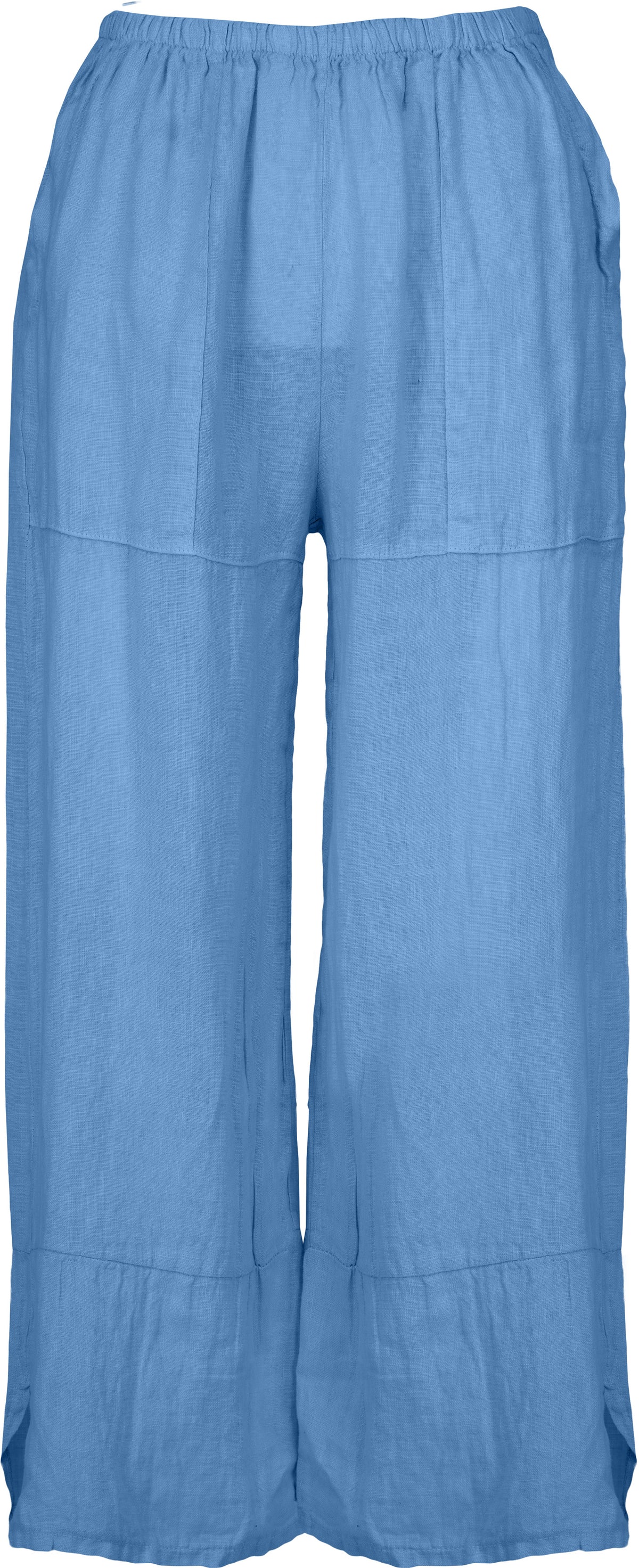 Pantalon lin M Italy 13/6262-BLEU