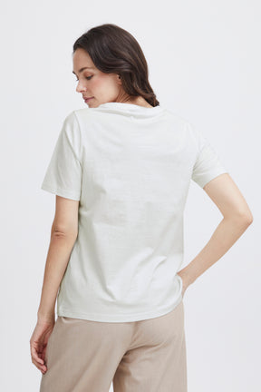 Fransa T-shirt 20613642-WHITE
