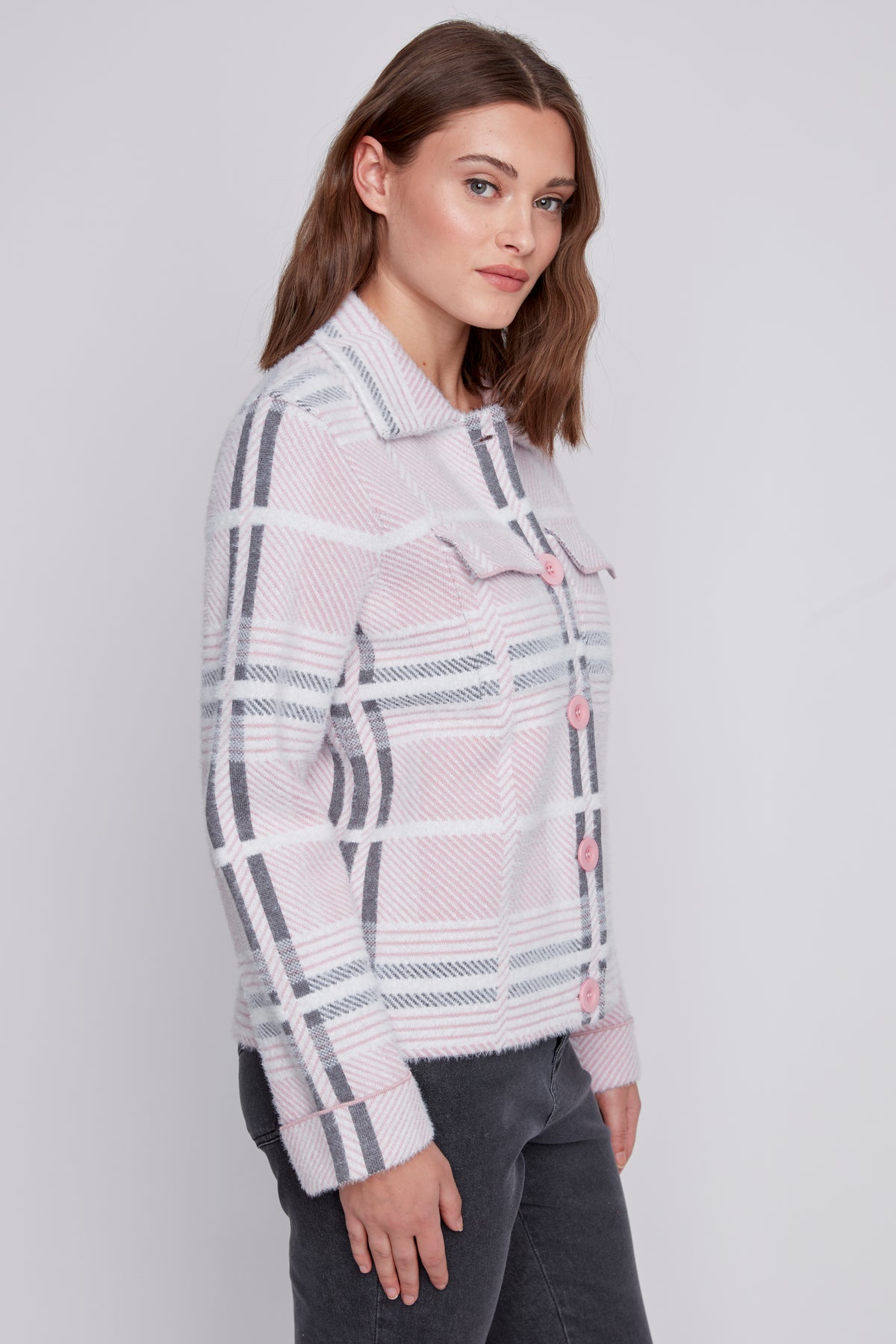 Cardigan CYC 2425051-ROSE