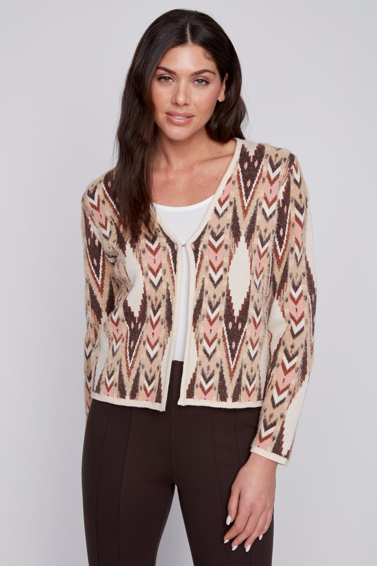 Cardigan CYC 2425201-BRUN