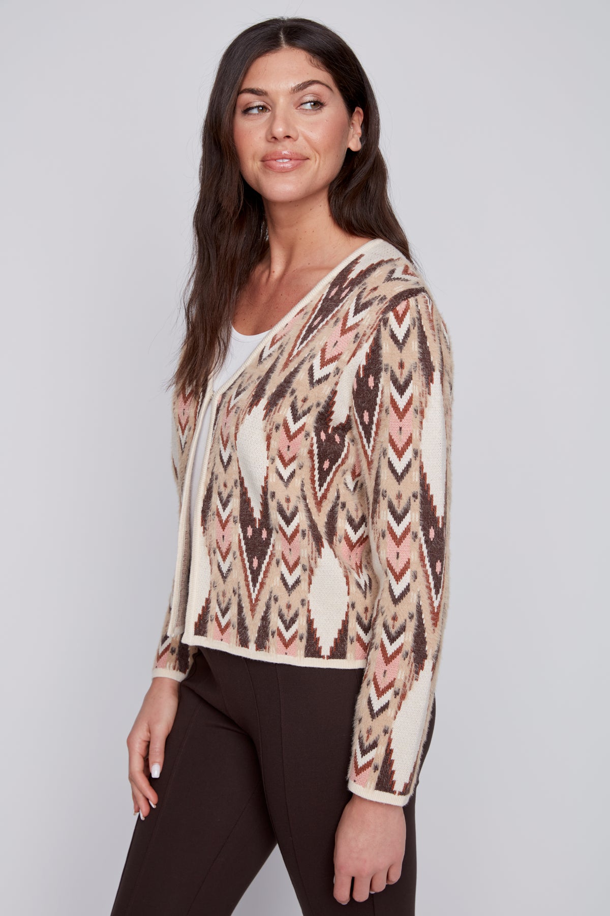 Cardigan CYC 2425201-BRUN