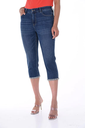 Capri jeans Frank Lyman 246271-BLEU (EN RECOUPE)