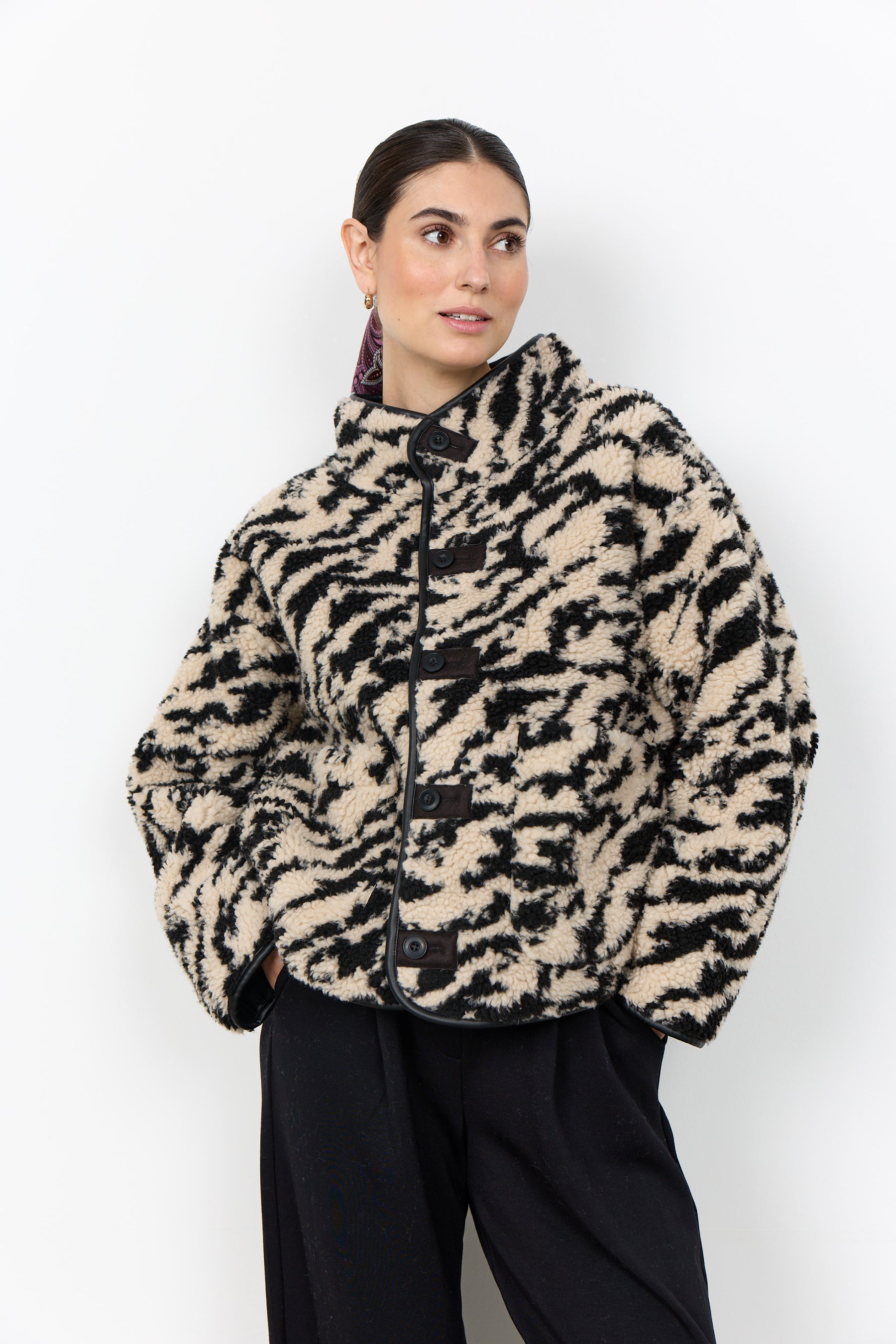 Jacket - Soya Concept - 27757-REVERSIBLE