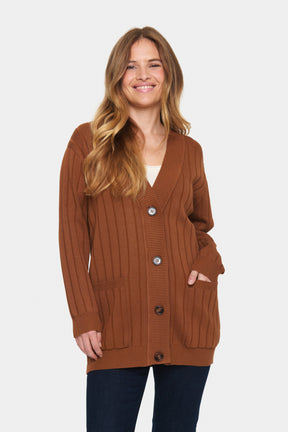 Cardigan Saint Tropez 30513372-NUTHATCH