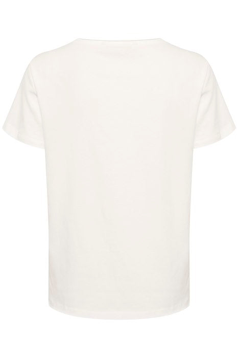 Cream T-shirt 10612371-SNOW