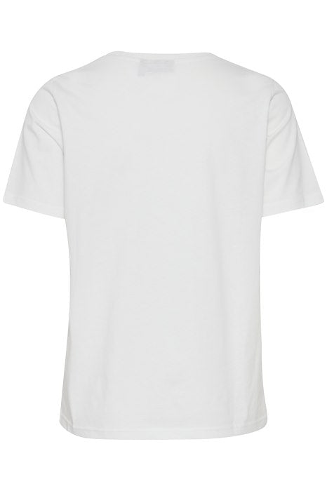 Fransa T-shirt 20613424-WHITE