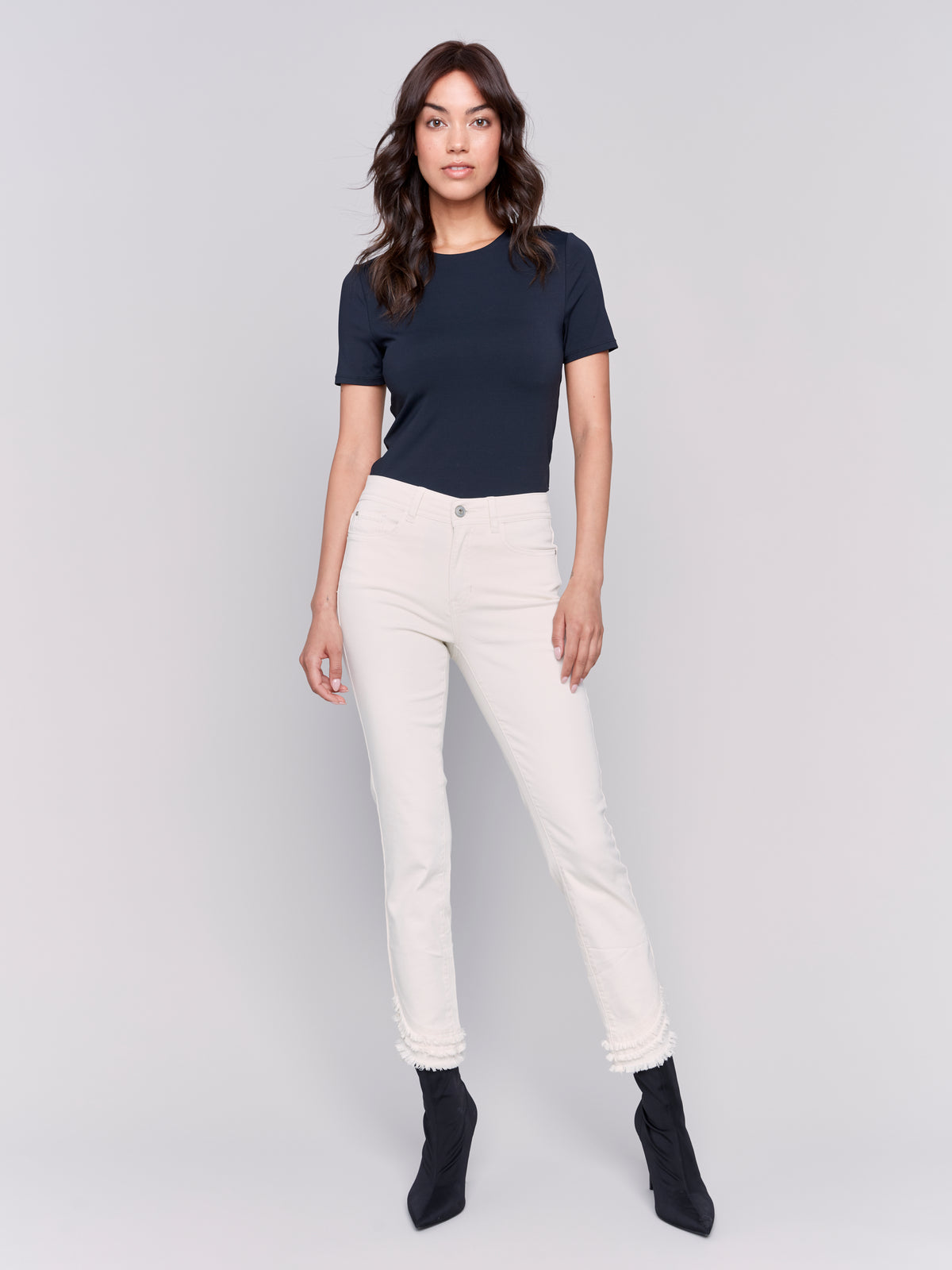 Jeans Charlie B C5273-NATUREL