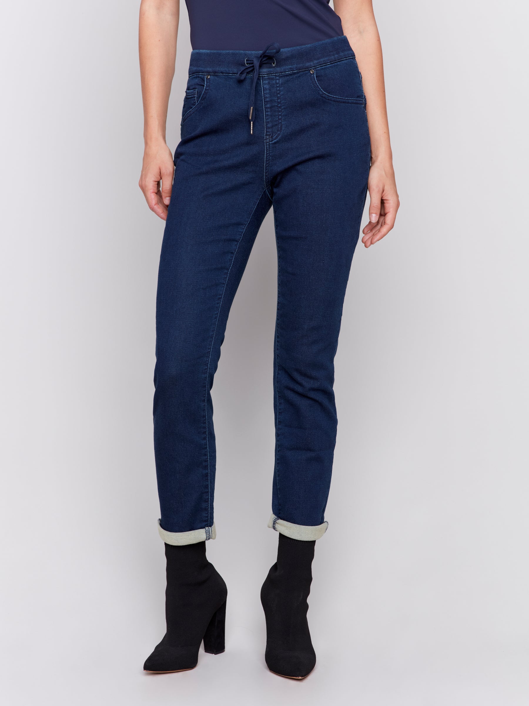 Jeans Charlie B C5347-BLUE-BLACK