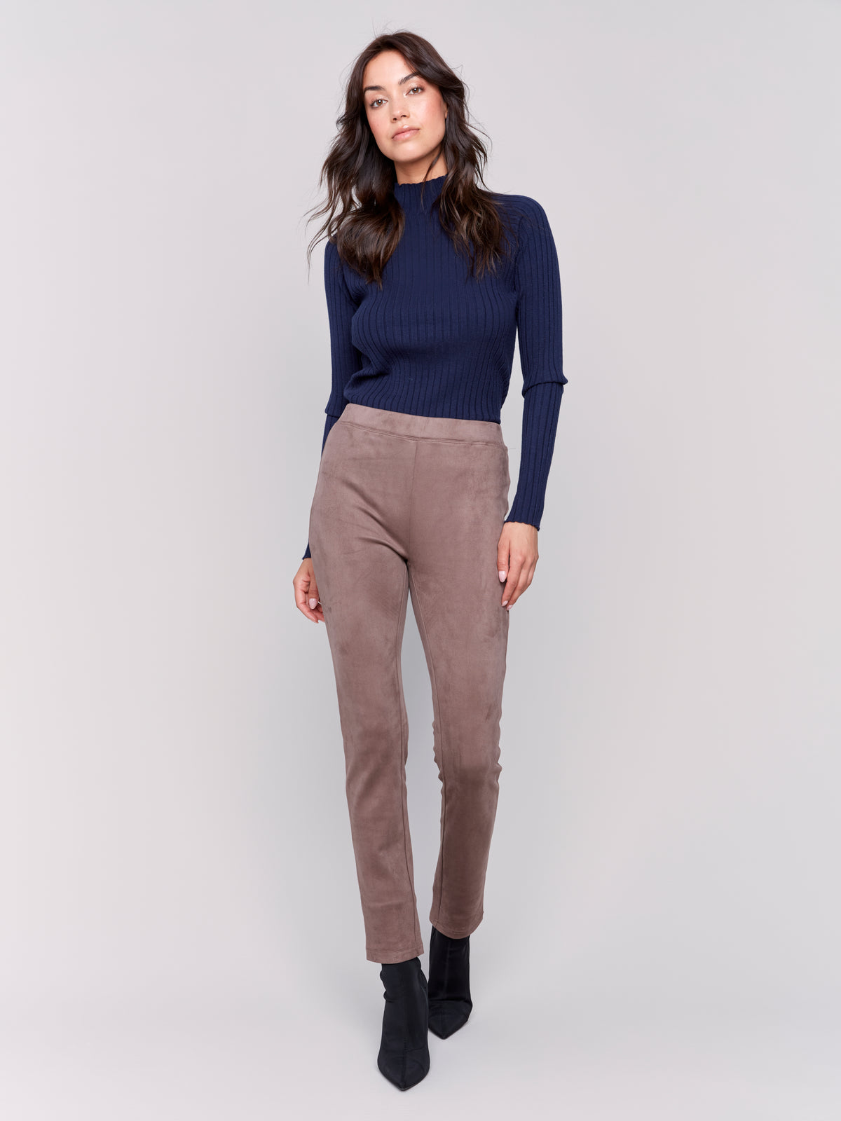 Pantalon Charlie B C5356-TAUPE