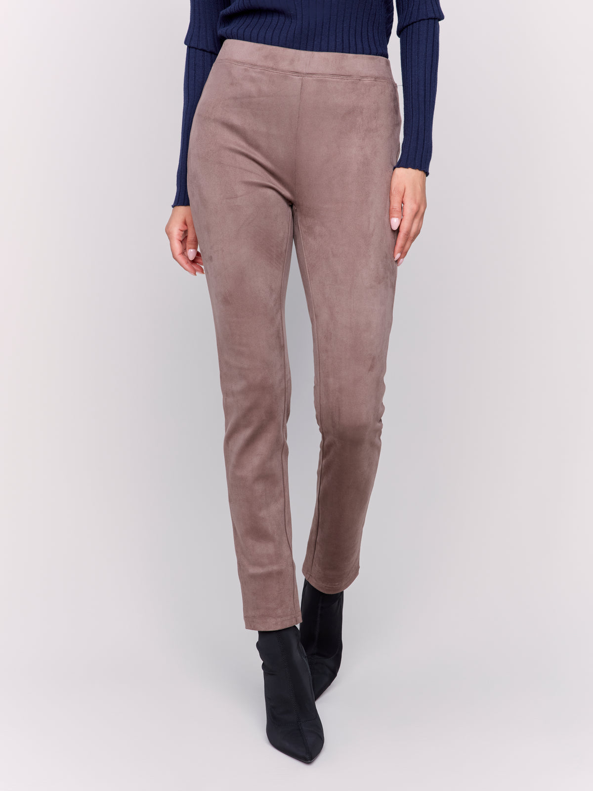 Pantalon Charlie B C5356-TAUPE