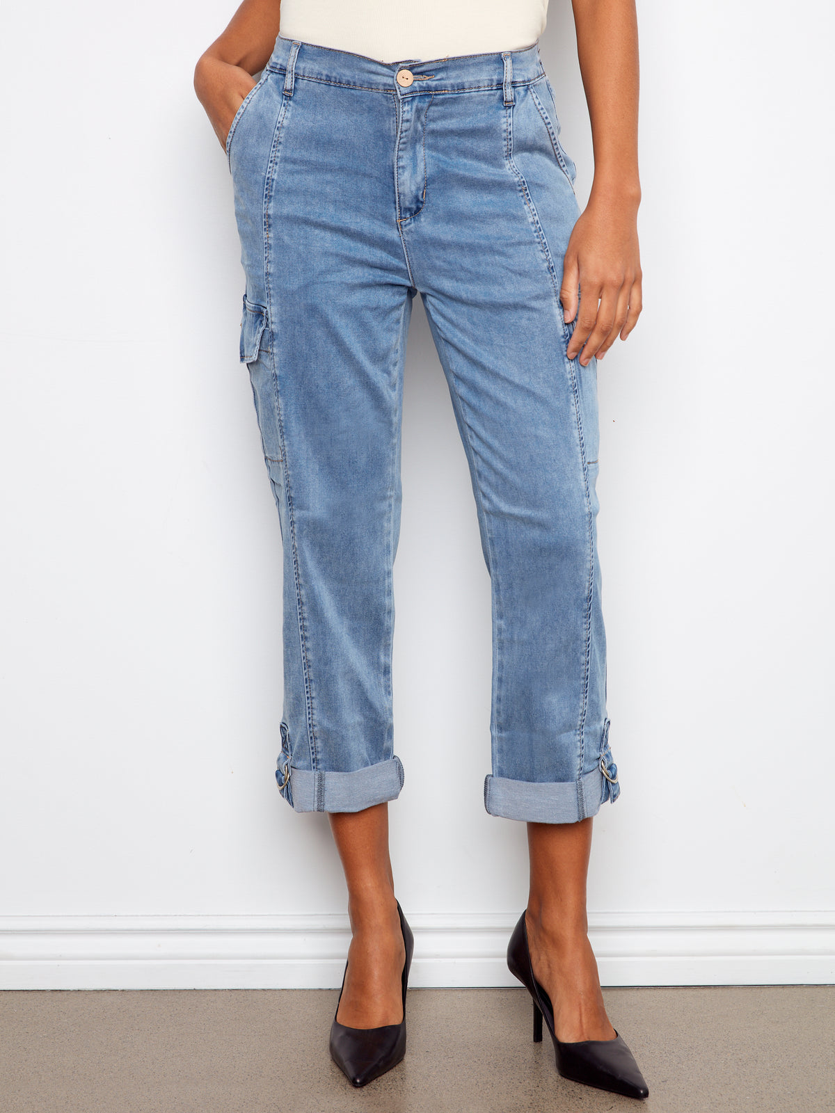 Trousers - Charlie B - C5492Rp