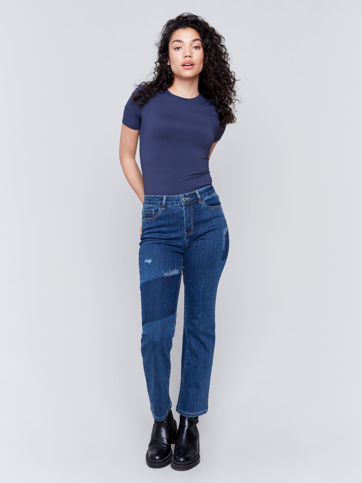 Jeans Charlie B C5565-INDIGO