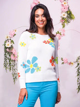 Elena Wang Sweater EW32025-WHITE