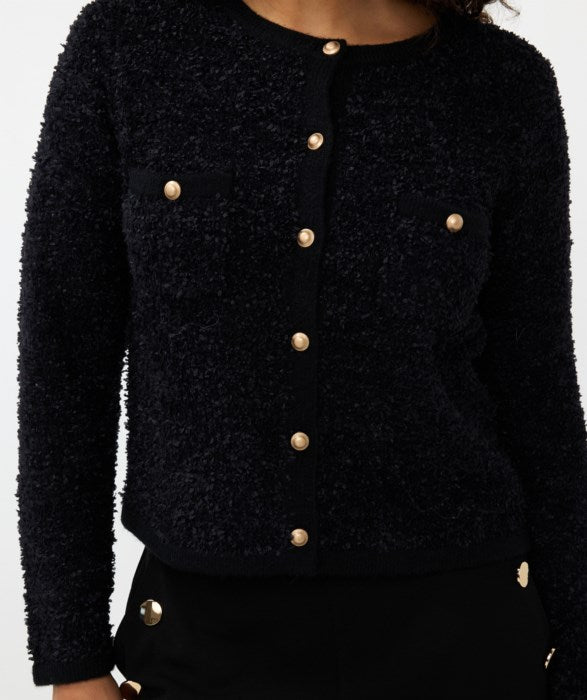 Cardigan Esqualo F2402515-NOIR