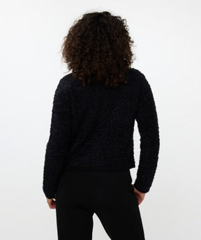 Cardigan Esqualo F2402515-NOIR