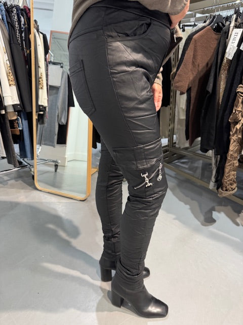 Pantalon - Collection Italienne - Cargo Cuir