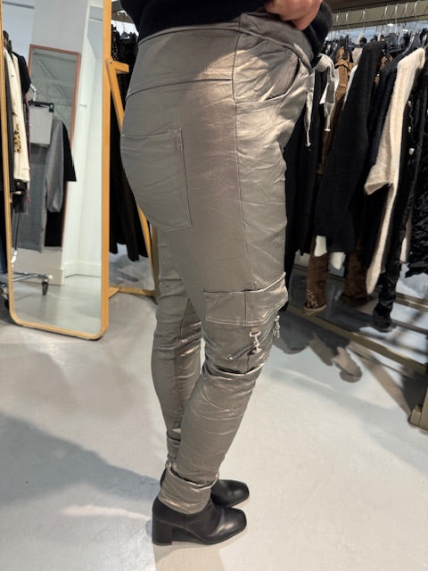 Pantalon - Collection Italienne - Cargo Cuir