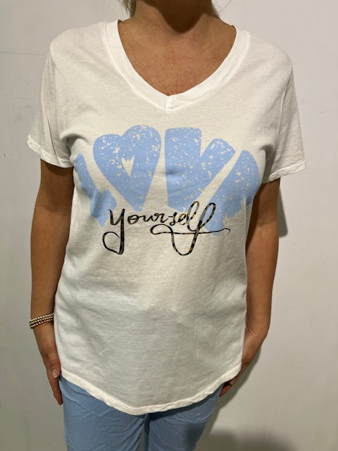 T-shirt Collection Italienne LOVE-V