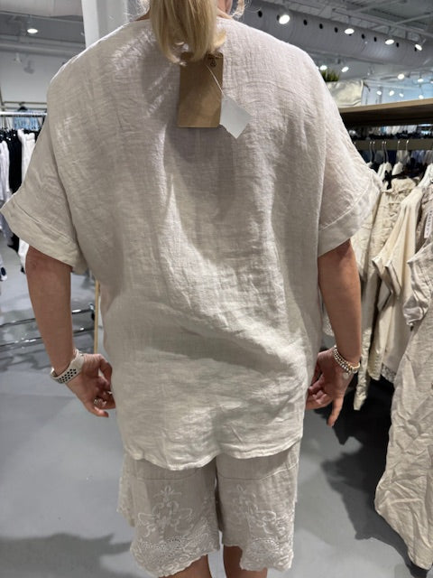 Haut - Collection Italienne - Lin Broderie