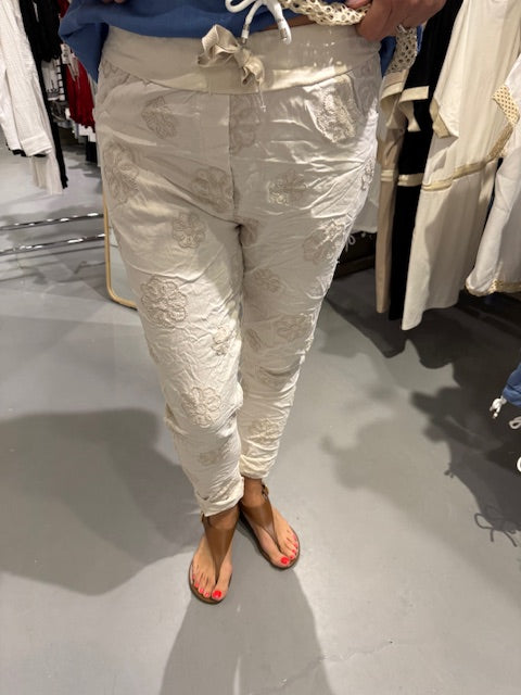 Pantalon - Collection Italienne - Broderie